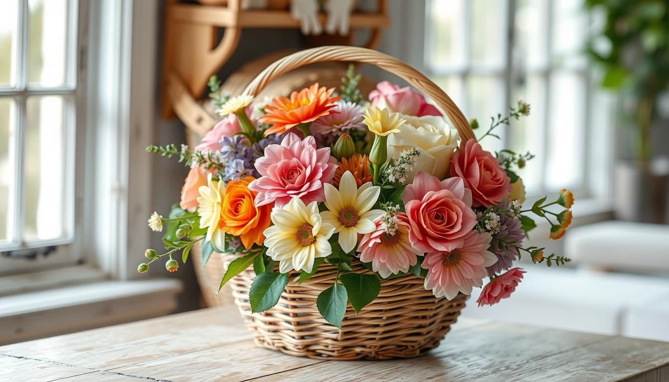 Seasonal flower arrangements